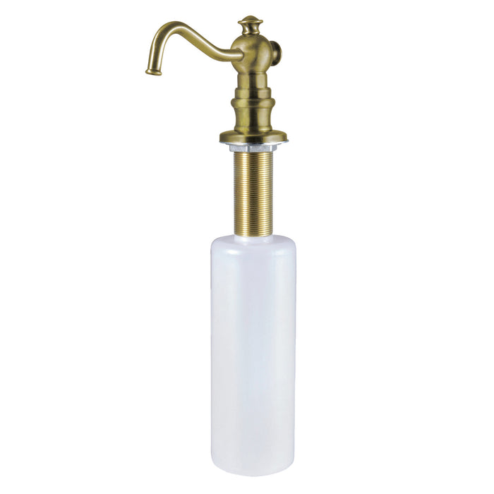 Gourmet Scape™ Vintage SD7603 Kitchen Soap Dispenser, Antique Brass