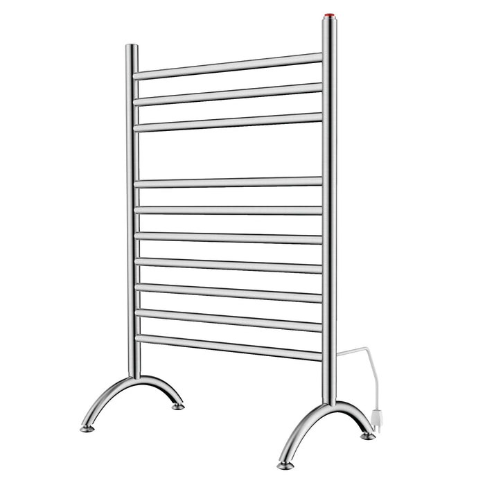 Templeton TWF3123SN Freestanding Plug-In Electric Towel Warmer, Brushed Nickel