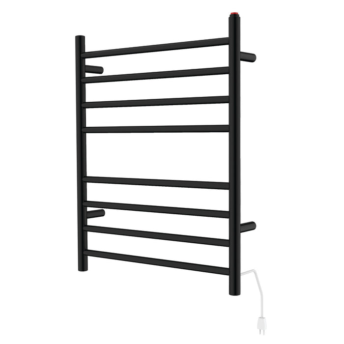 Templeton TWW3624MB Wall Mount Hardwired/Plug-In Electric Towel Warmer, Matte Black