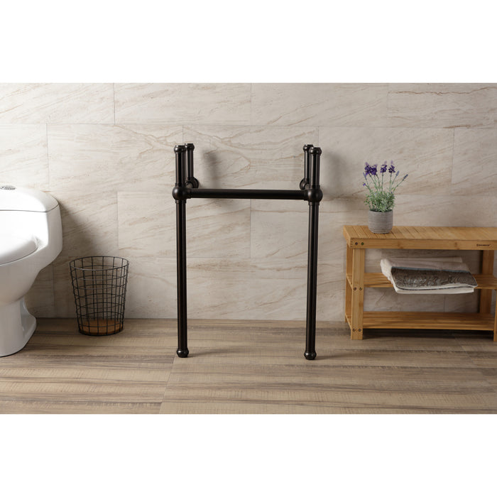 Fauceture VBH211833ORB Brass Console Sink Legs, Oil Rubbed Bronze