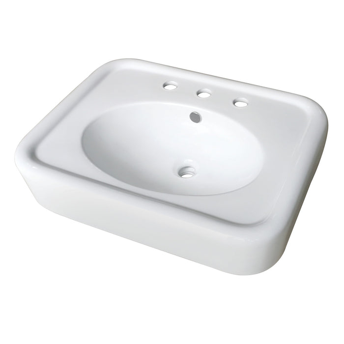 Robert VPB2268B 26-Inch Console Sink Top, White