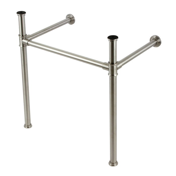 Fauceture VPB33088 Stainless Steel Console Sink Legs, Brushed Nickel