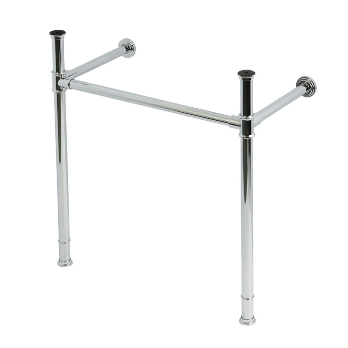 Fauceture VPB34281 Stainless Steel Console Sink Legs, Polished Chrome