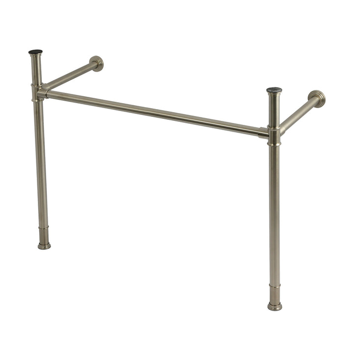 Fauceture VPB34418 Stainless Steel Console Sink Legs, Brushed Nickel