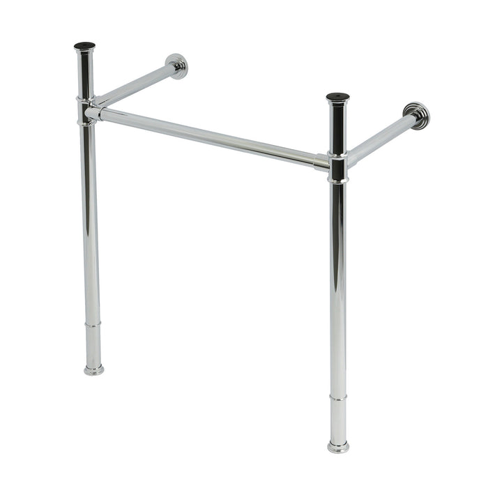 Fauceture VPB36281 Stainless Steel Console Sink Legs, Polished Chrome