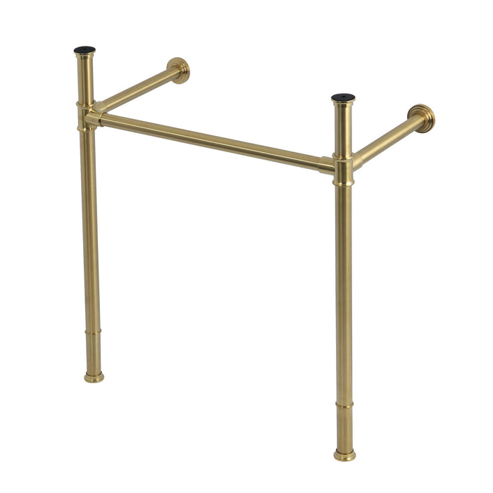 Fauceture VPB36287 Stainless Steel Console Sink Legs, Brushed Brass