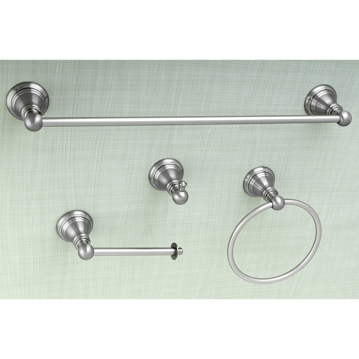 American Classic BAHK192478SN 4-Piece Bathroom Hardware Set, Brushed Nickel