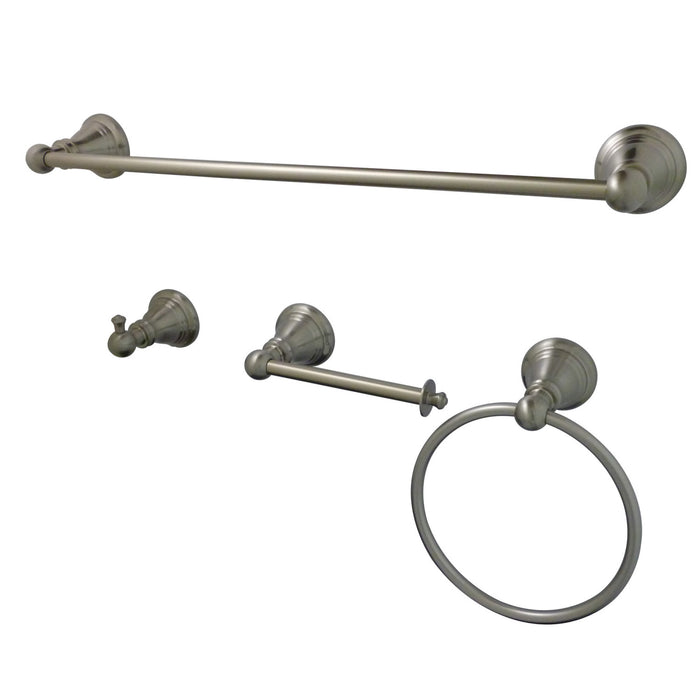 American Classic BAHK192478SN 4-Piece Bathroom Hardware Set, Brushed Nickel