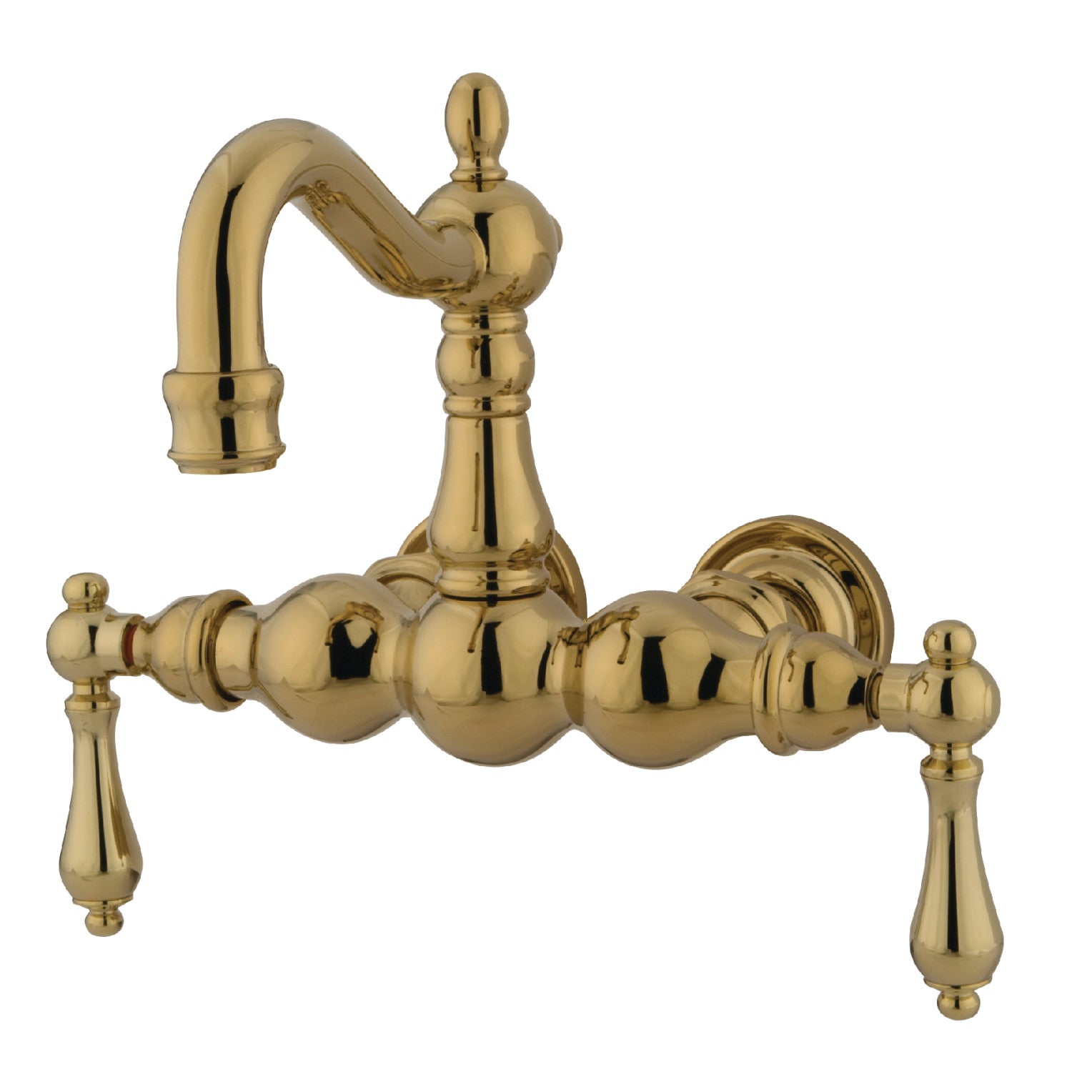 Kingston Brass English Country KS7792ALBS Two-Handle 3-Hole Deck Mount  Bridge Kitchen