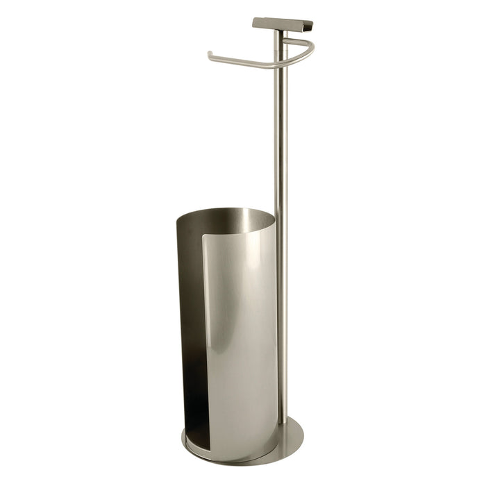 Freestanding Toilet Paper Holder Stand With Reserve, Stainless Steel Tissue  Holder, Toilet Paper St