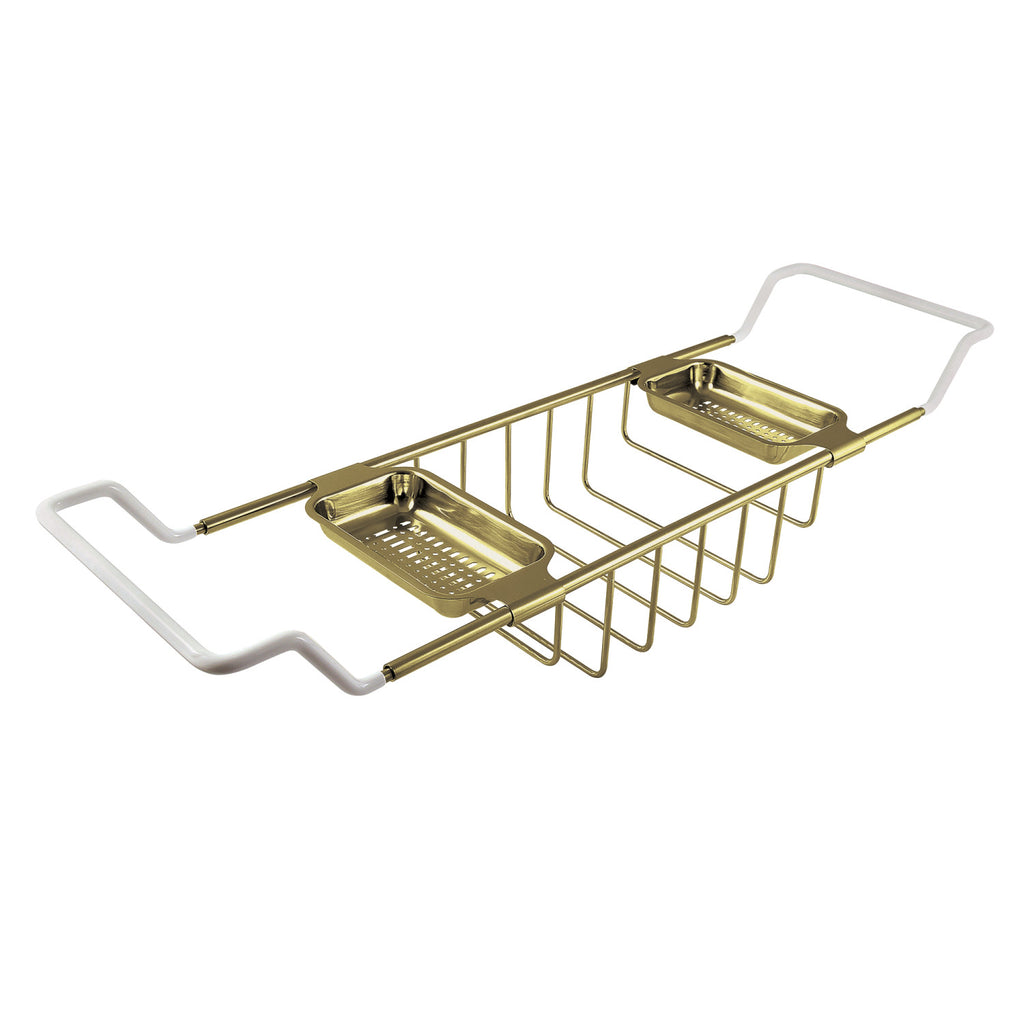 Kingston Brass CC2158 Clawfoot Bath Tub Shelf - Satin Nickel