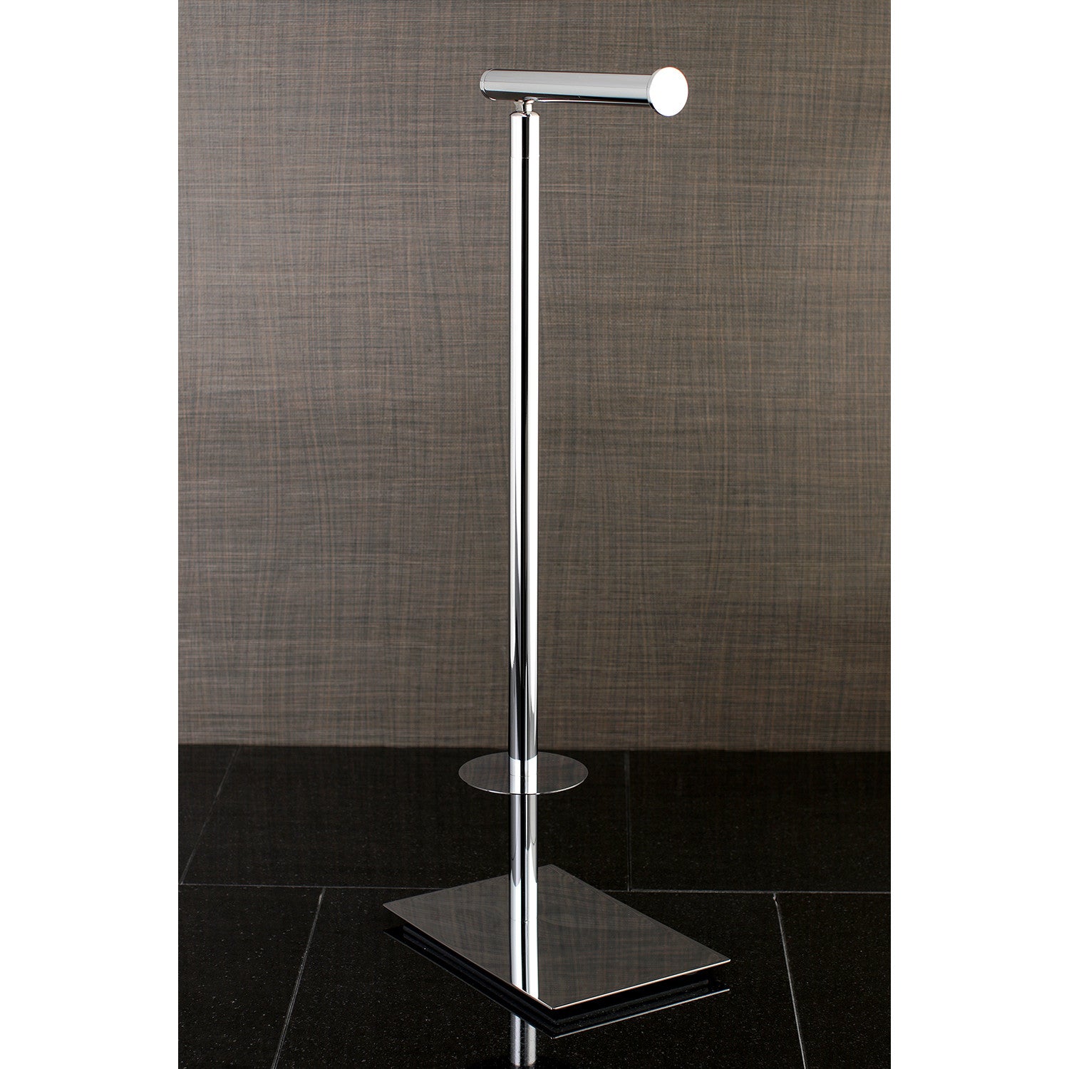 DW 11, Freestanding Toilet Paper Holder in Polished Chrome