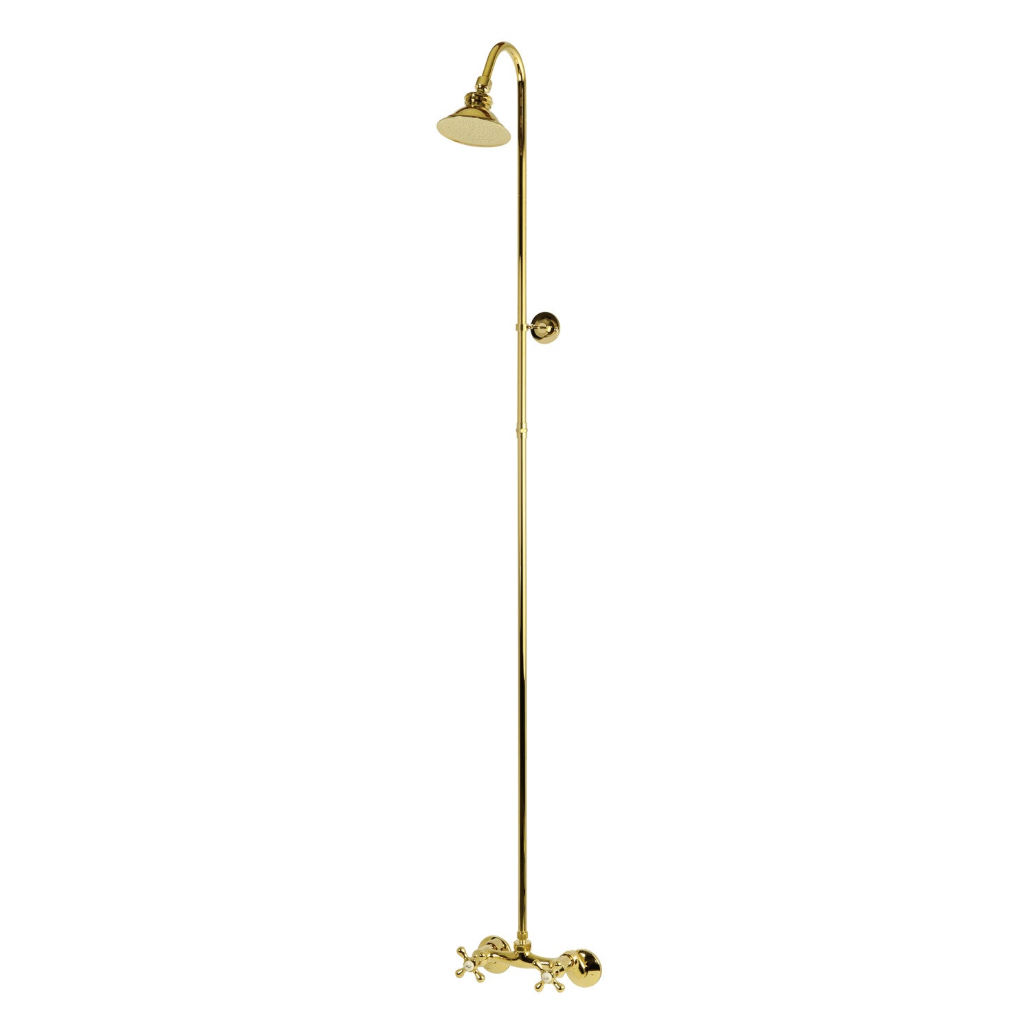 Kingston Brass Vintage CCK2132 Shower Combo Polished Brass   CCK2132 154661f8 1835 485e A7f0 7bcc24ce5bbf 