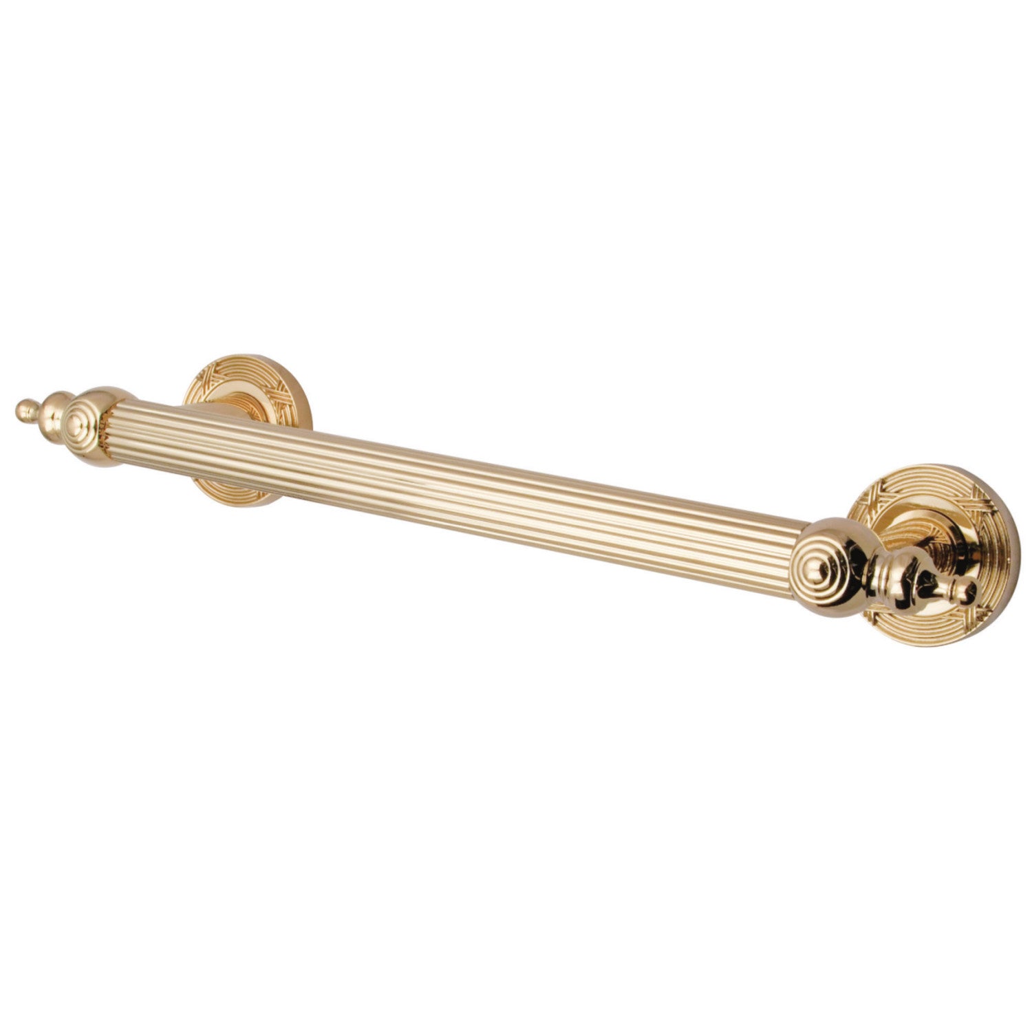 .375 Decorative Flat Brass Bar Polished Brass .375 W x 48 L