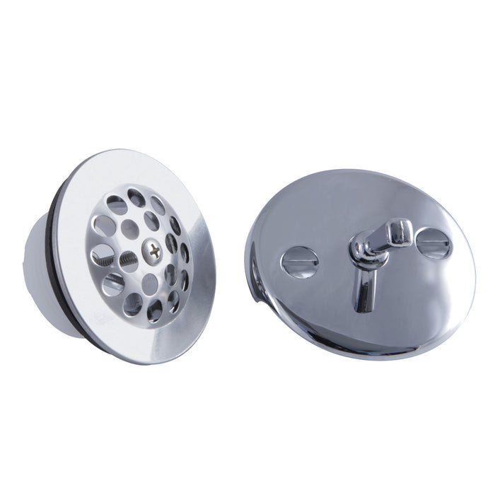 Tub and Shower Drain Covers in Chrome