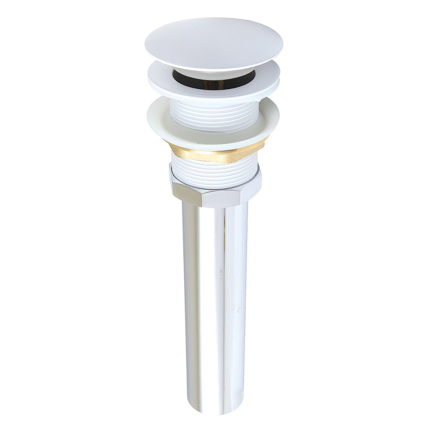 Kingston Brass Trimscape GCL112WH Brass Pop Up Drain for Cast Iron ...