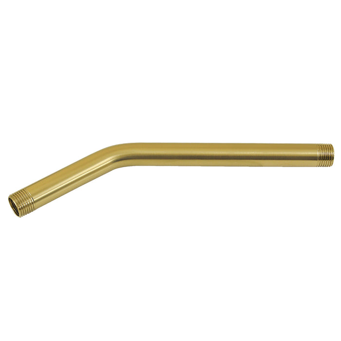 Showerscape K162A7 10-Inch Shower Arm, Brushed Brass