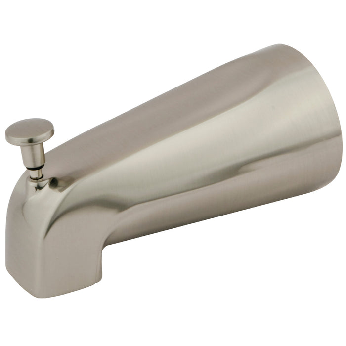 Shower Scape K189A8 5-1/4 Inch Diverter Tub Spout, Brushed Nickel