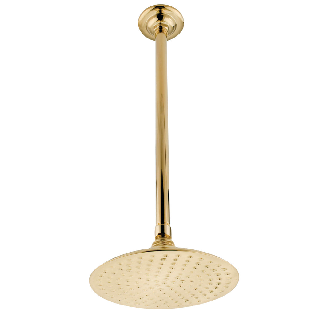 Kingston Brass Shower Scape K236K22 7-3/4-Inch Round Raindrop Brass Shower  Head with