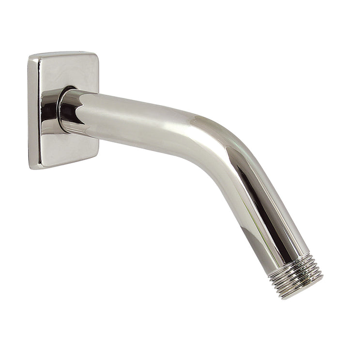 Claremont K412K6 7-Inch Shower Arm with Square Flange, Polished Nickel