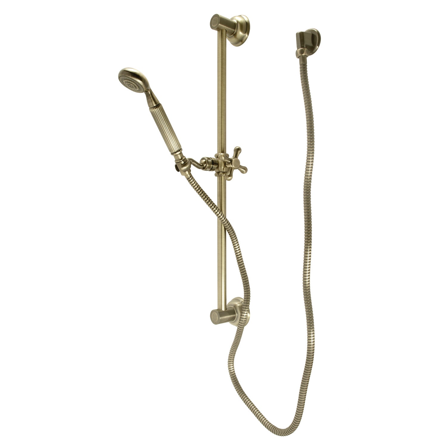 Unlacquered Brass Shower System With Rain Shower Head Combo, and Brass  Handheld Shower, Antique Brass Shower Fixtures -  Canada