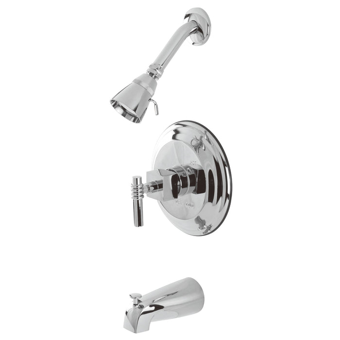 Milano KB2631QL Single-Handle Pressure Balanced Tub and Shower Faucet, Polished Chrome