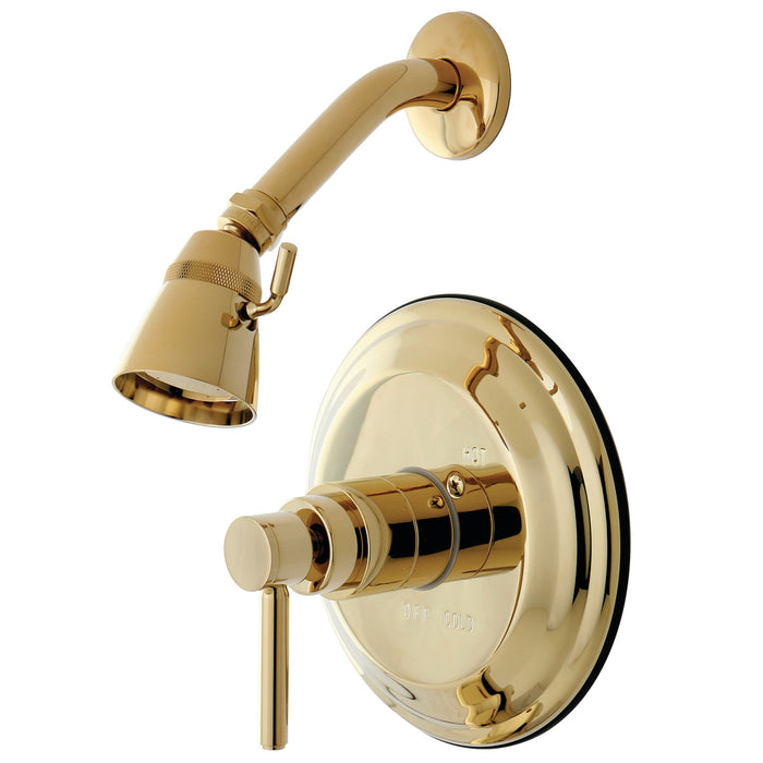 10-inch Brass Wall Mount Rectangle Shape Bathroom Shower Basket