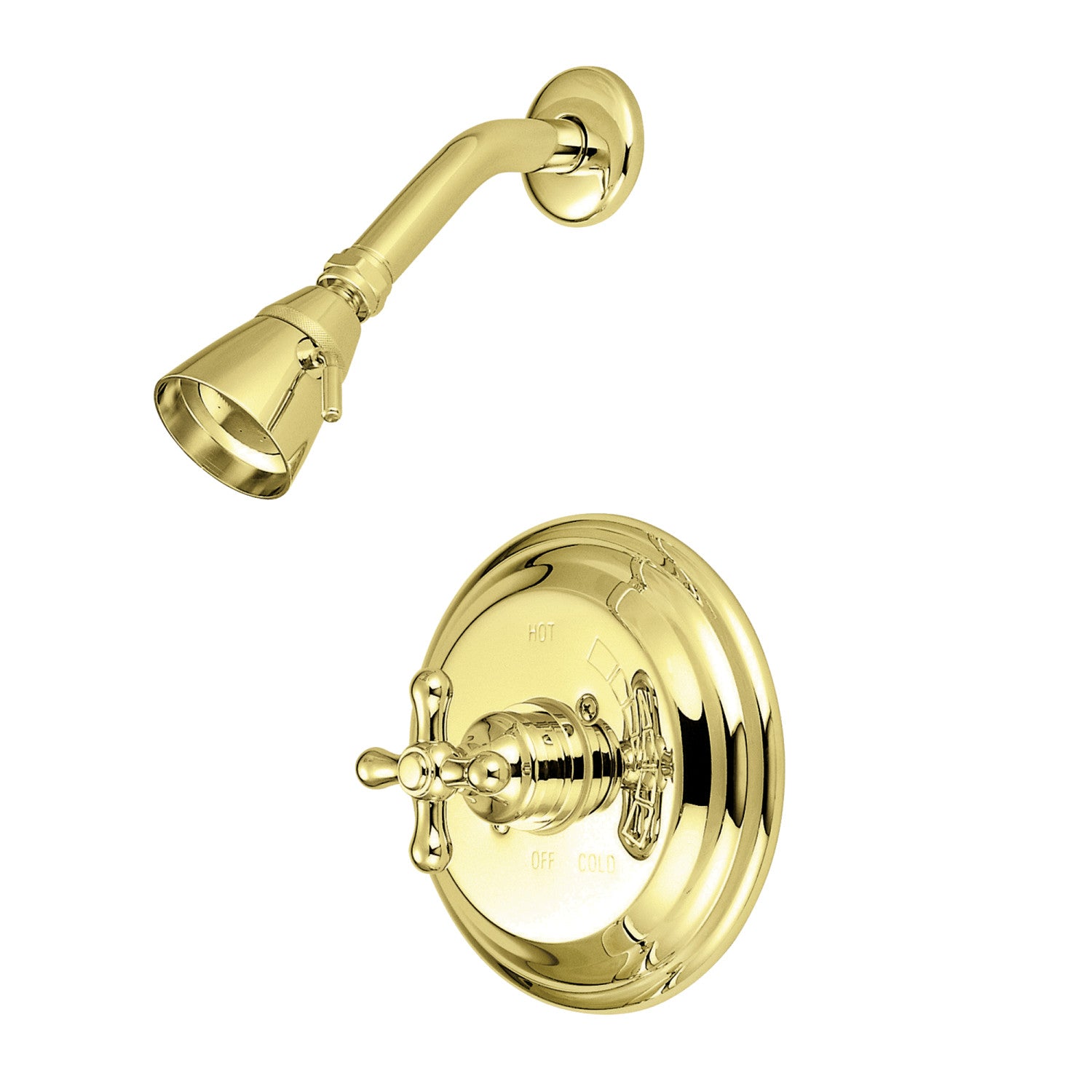 Kingston Brass Restoration Kb3632axso Single Handle 2 Hole Wall Mount Shower Faucet 0541