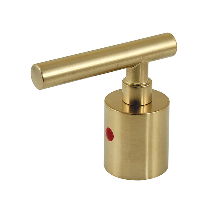 Manhattan KBH8967CMLH Zinc Alloy Lever Handle (Hot Side), Brushed Brass