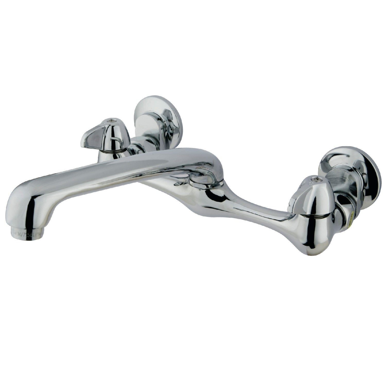 Kingston Brass Proseal KF200 Two-Handle 2-Hole Wall Mount Kitchen