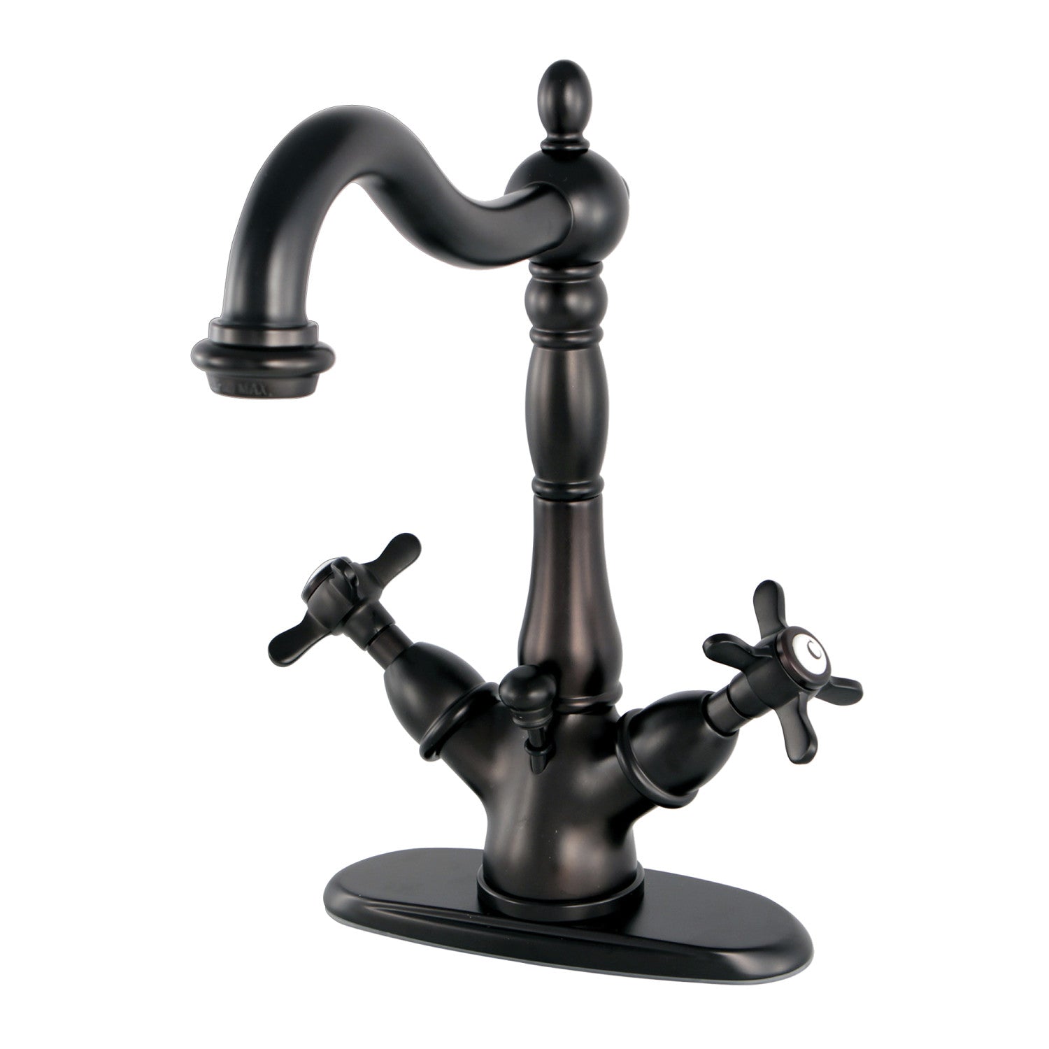 Kingston Brass KS3245BEX Essex Bathroom Faucet, Oil Rubbed Bronze