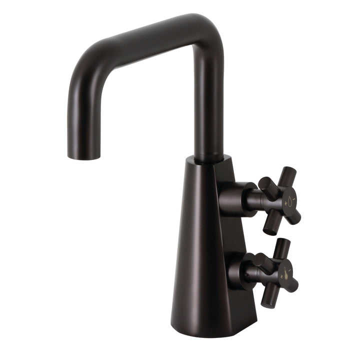 Constantine KS2265DX Two-Handle 1-Hole Bathroom Faucet with Push Pop-Up Drain, Oil Rubbed Bronze