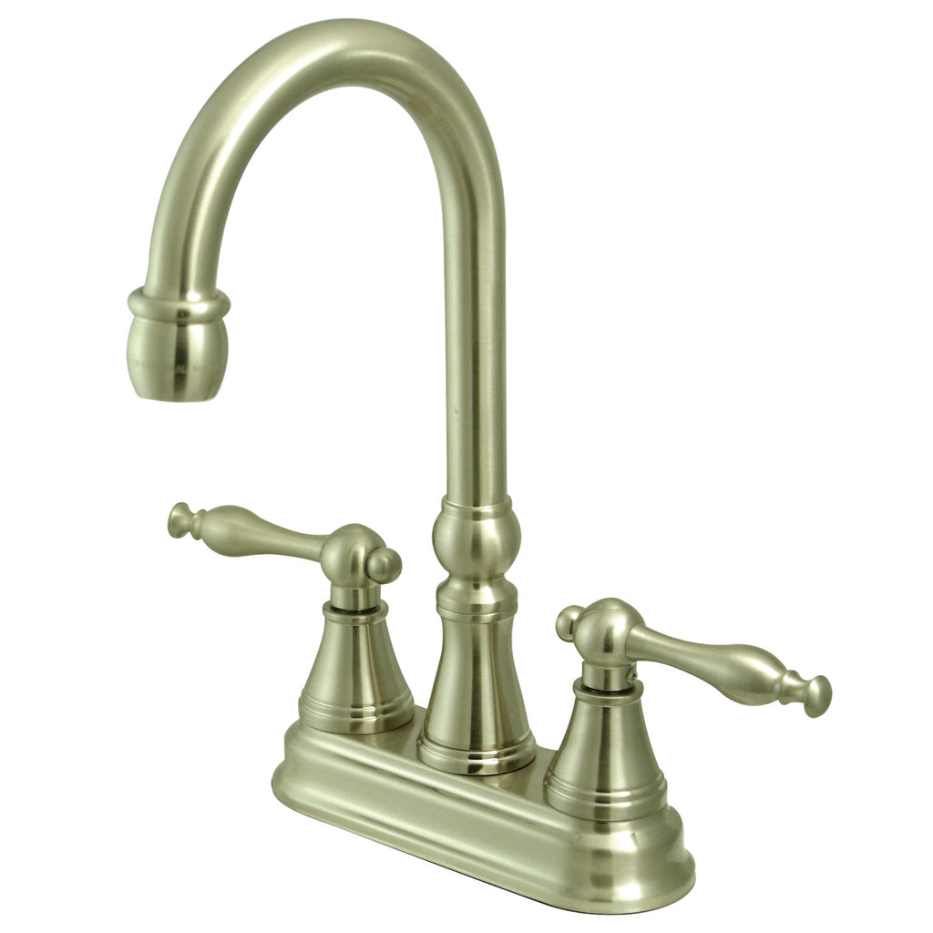 Kingston Brass 5-Piece Bathroom Accessory Set, Brushed Nickel BAHK1612478SN