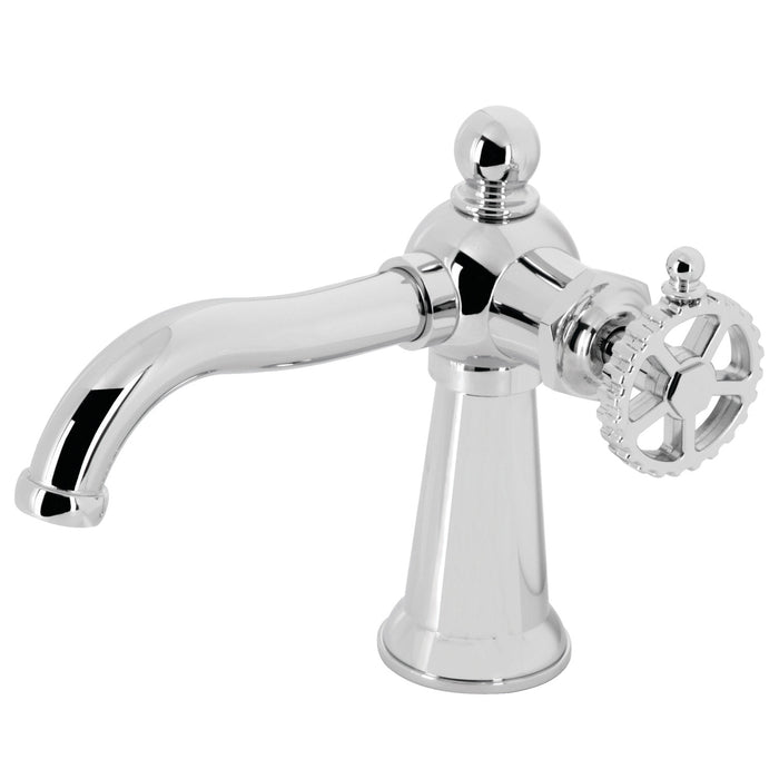 Fuller KS3541CG One-Handle 1-Hole Bathroom Faucet with Push Pop-Up Drain, Polished Chrome