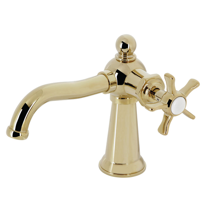 Hamilton KS3542NX One-Handle 1-Hole Bathroom Faucet with Push Pop-Up Drain, Polished Brass