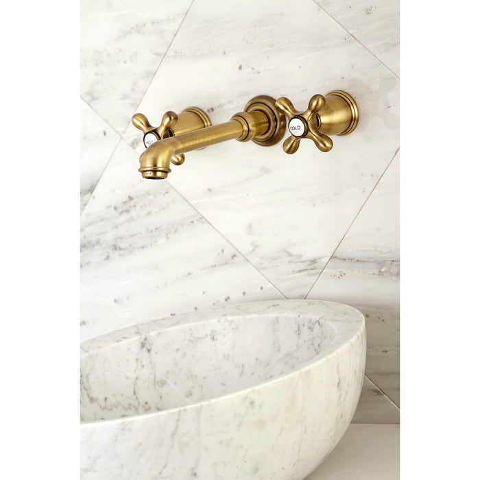 Kingston Brass KS7246AX English Country Bathroom Faucet, 6-5/8 in