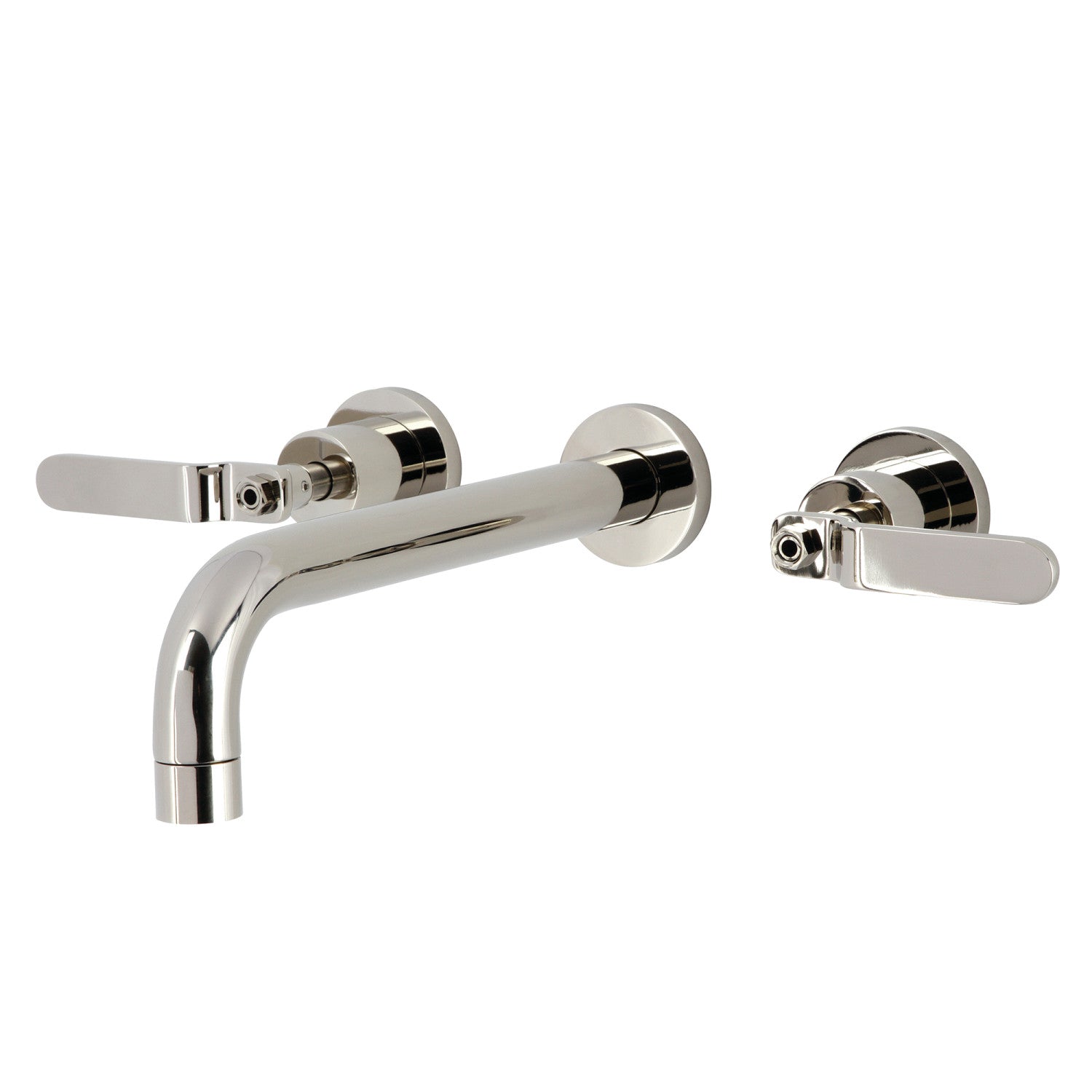 Whitaker Ks8026kl Two Handle 3 Hole Wall Mount Tub Faucet Polished Ni Kingston Brass 3408