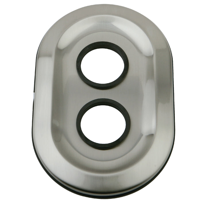 KSE36380 Brass Escutcheon Plate, Brushed Nickel