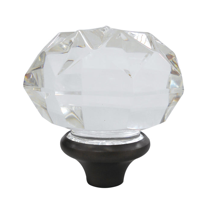 KSH2975KWL Crystal Crown Shape Handle, Oil Rubbed Bronze