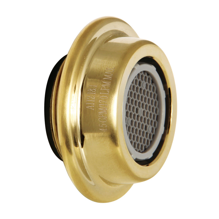 Cal Green KSSA2107 4.5 GPM Male Aerator, Brushed Brass