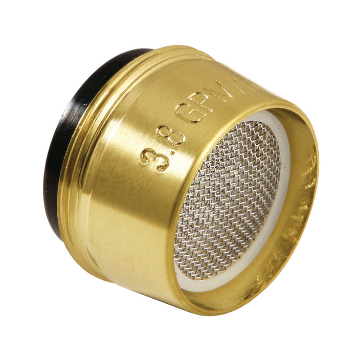 Cal Green KSSA8107 3.8 GPM Male Aerator, Brushed Brass