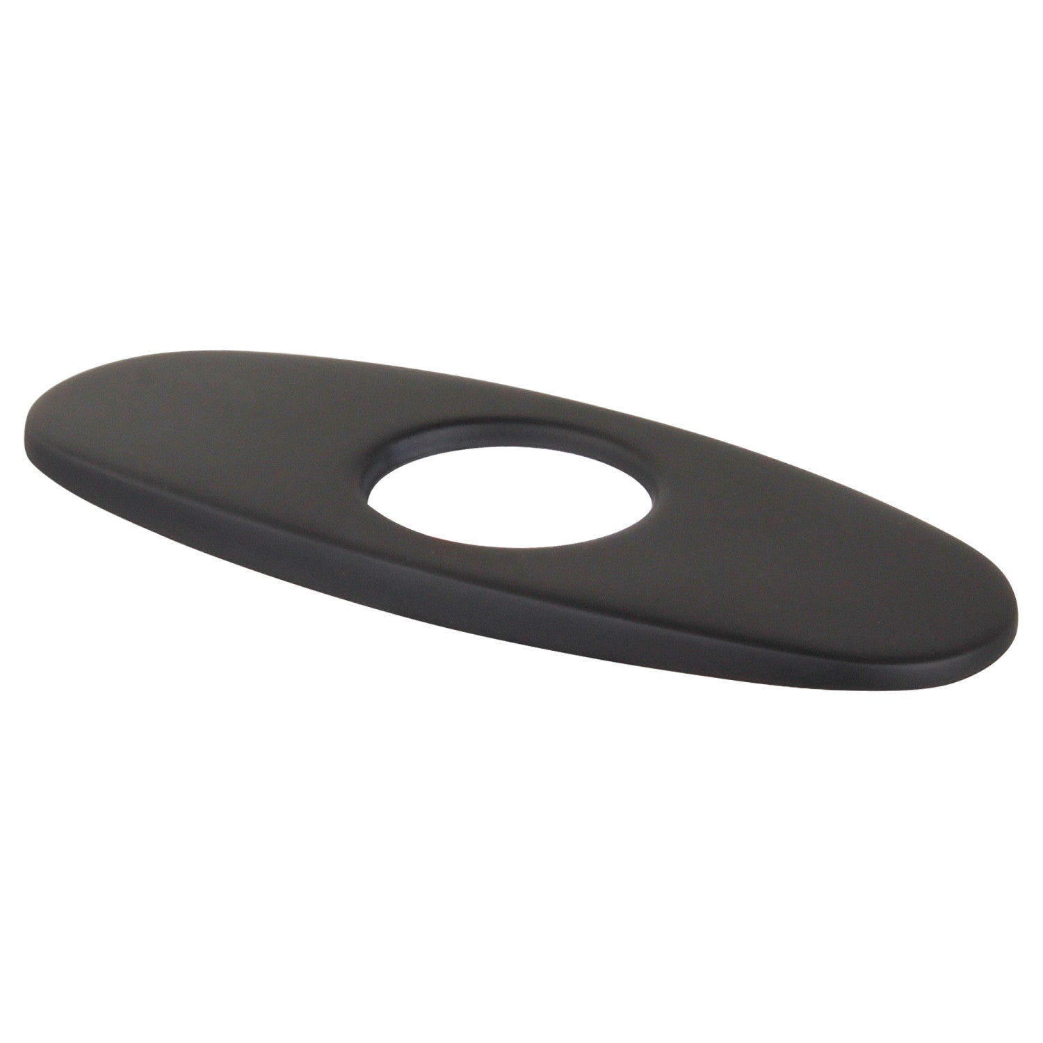 Kingston Brass LSCP8220 Metal Faucet Hole Cover Deck Plate, Matte Black