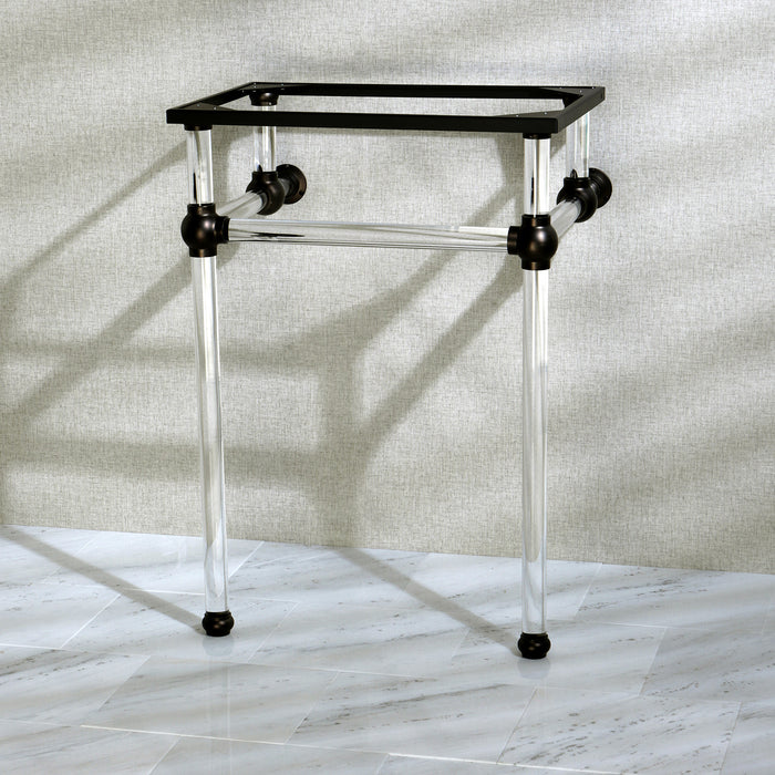 Templeton VAH282033ORB Acrylic Console Sink Legs, Oil Rubbed Bronze